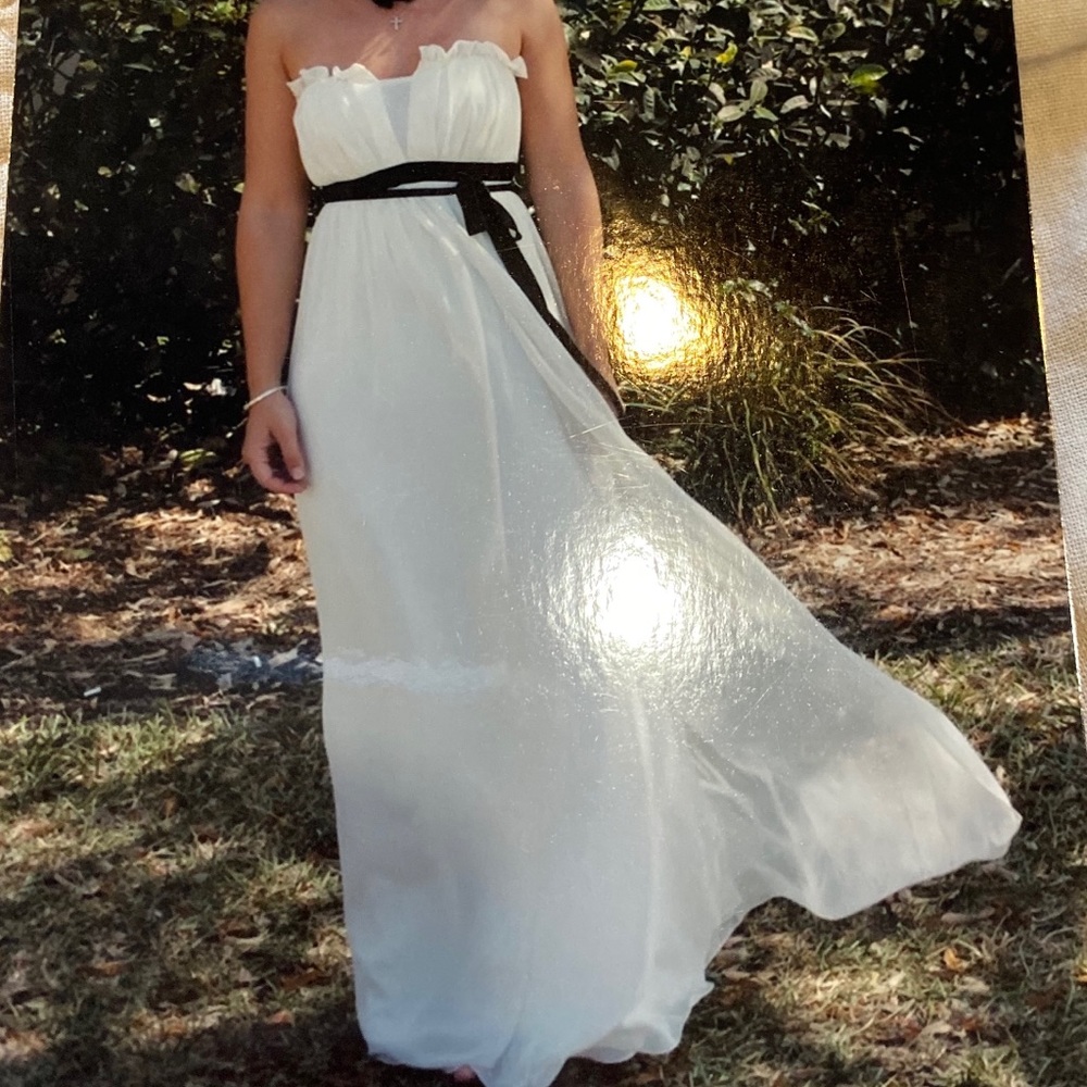 Off white dress